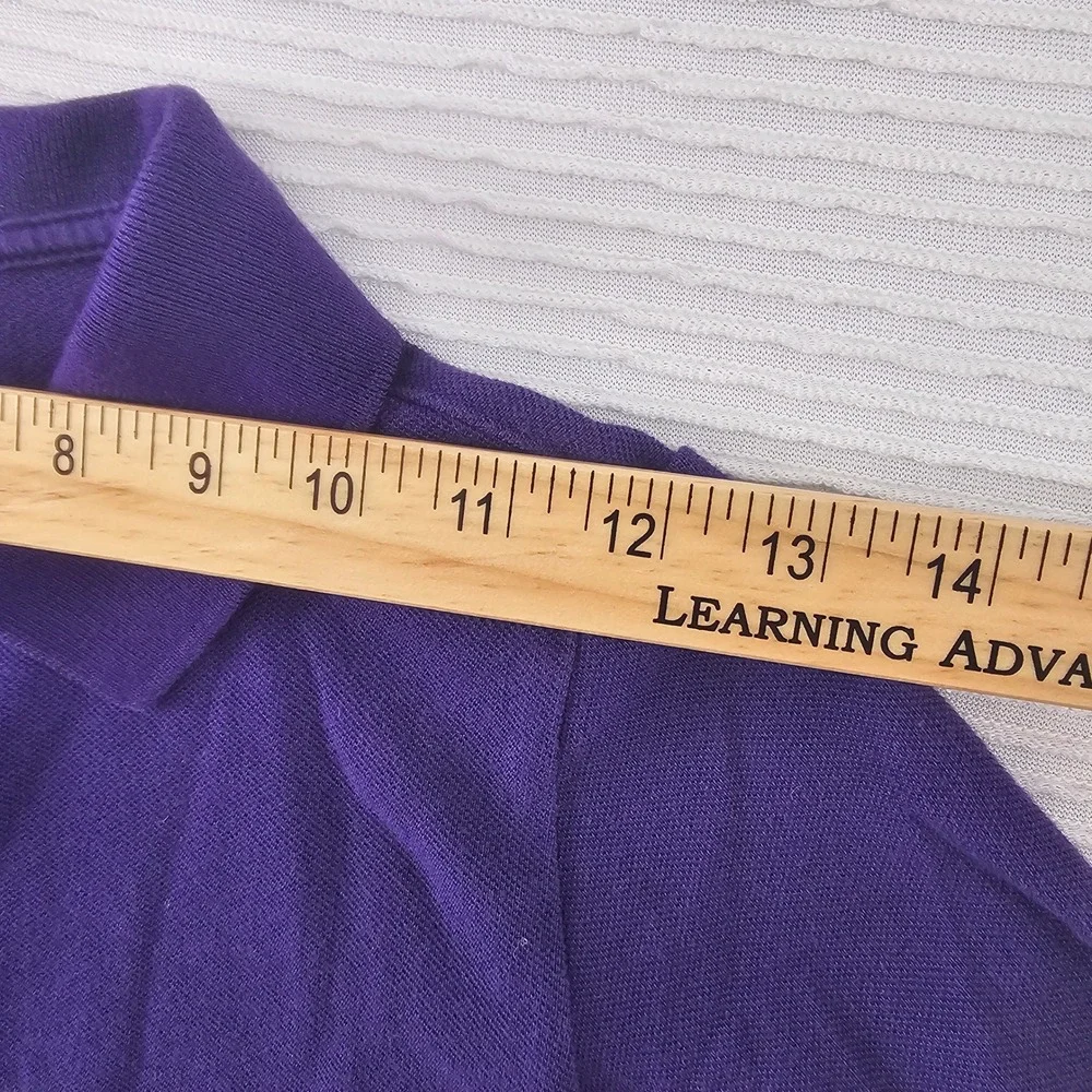 OshKosh B'gosh Boys Purple‎ Short Sleeve Pique Polo Shirt Size 8 School Uniform
